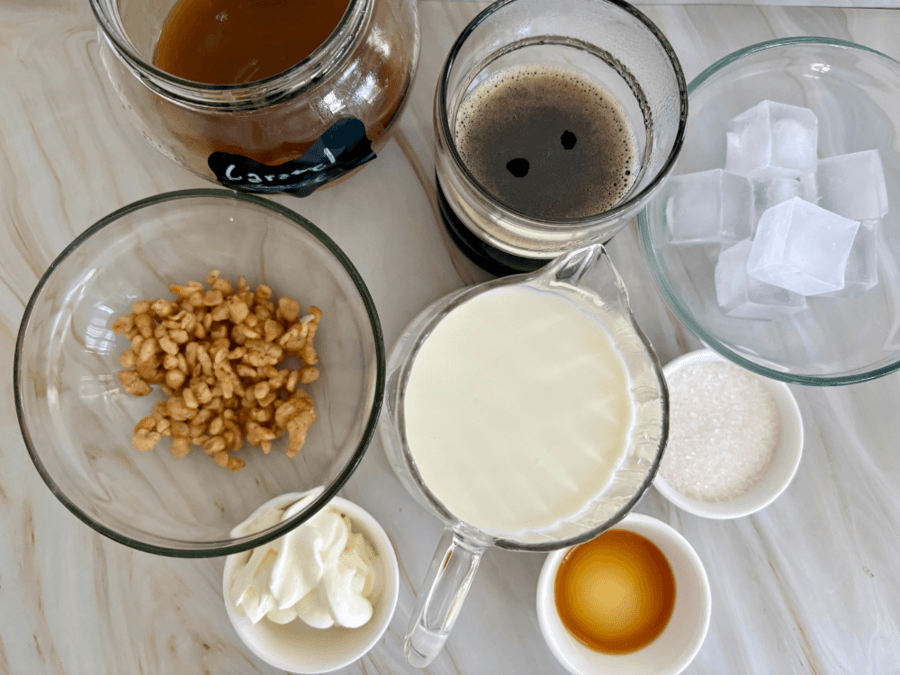 caramel ribbon crunch frappuccino recipe 