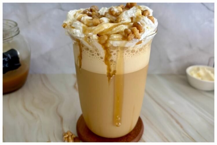 caramel ribbon crunch frappuccino recipe