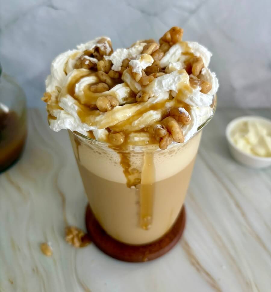 caramel ribbon crunch frappuccino recipe 
