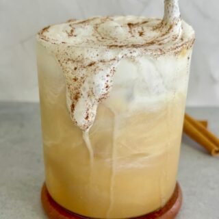 iced cinnamon roll latte recipe