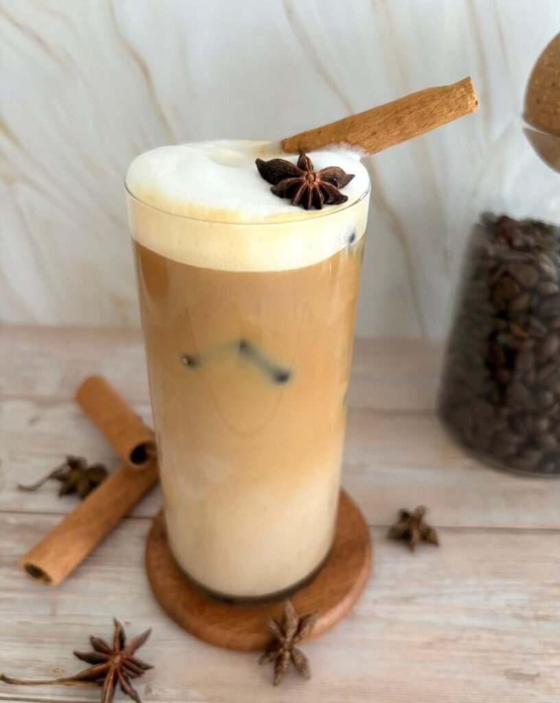 iced dirty chai latte recipe