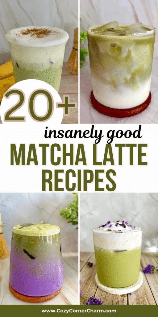 matcha latte recipes