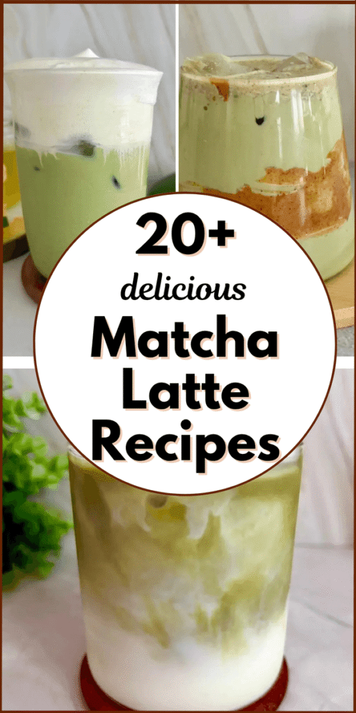 matcha latte recipes