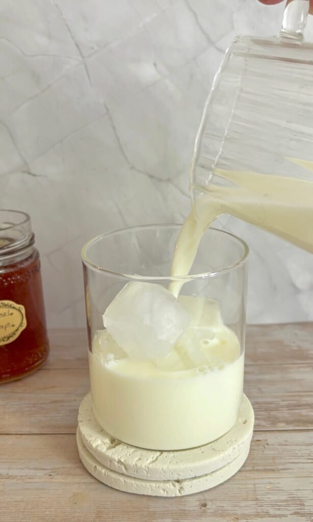 iced salted caramel latte recipe