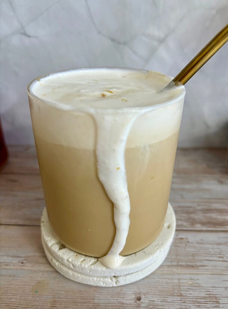 salted caramel latte 