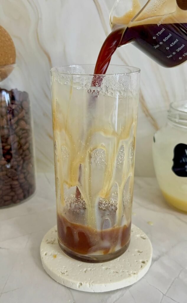 iced salted caramel white mocha