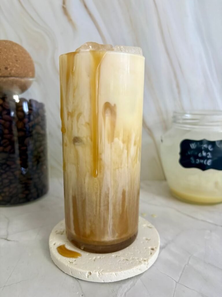 iced salted caramel white mocha