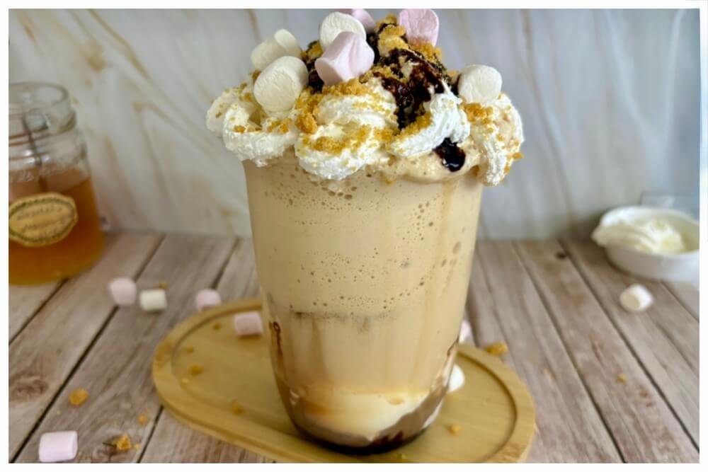 s'mores frappuccino recipe