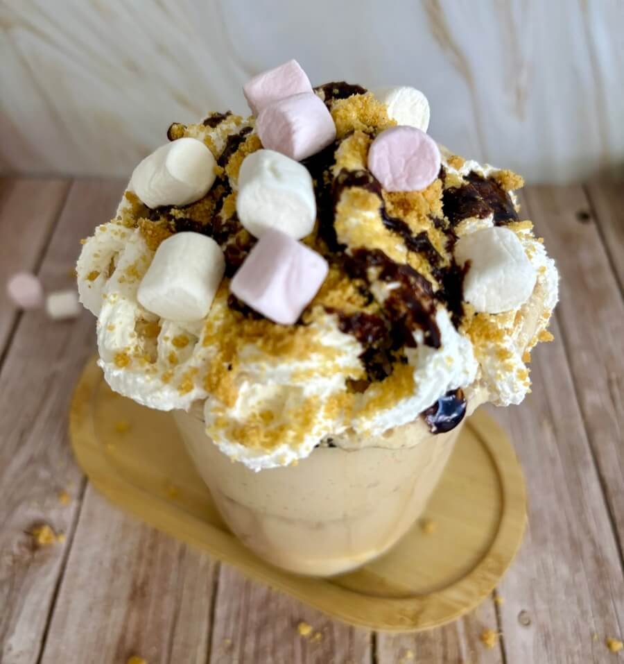 s'mores frappuccino recipe