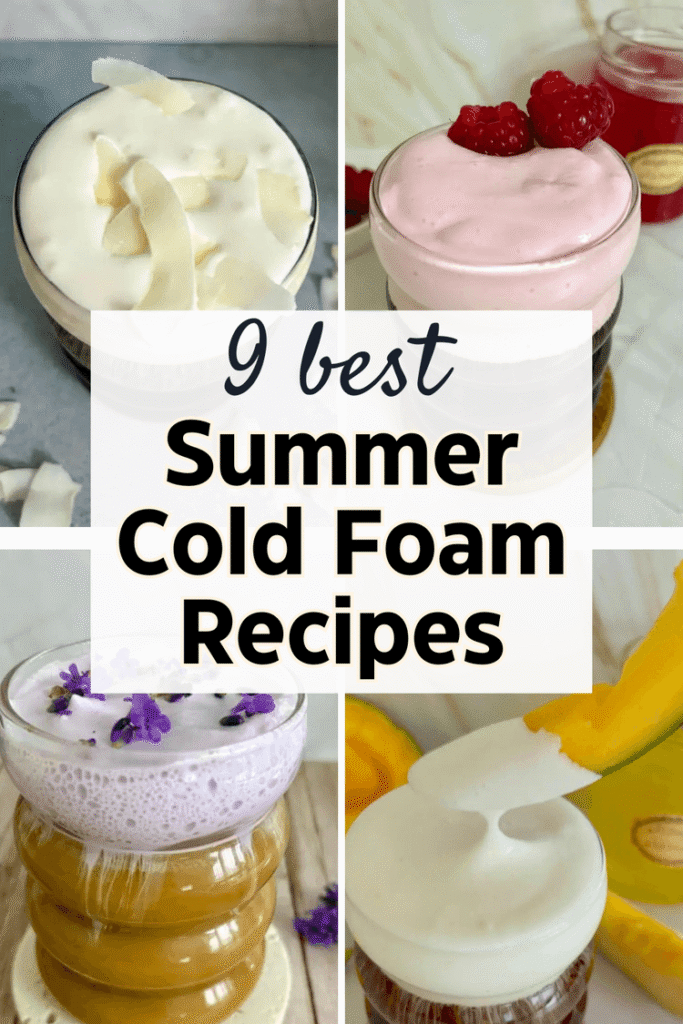 summer cold foam recipes 