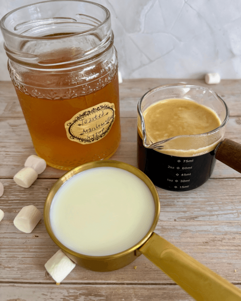 toasted marshmallow latte recipe