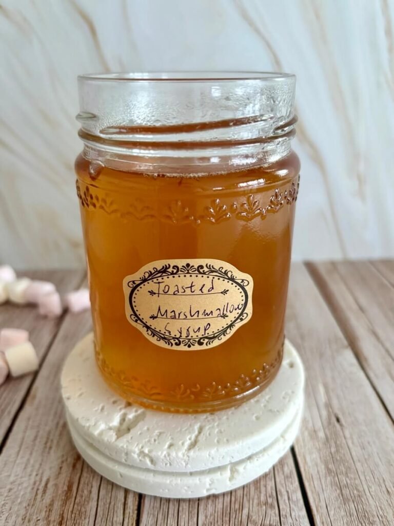 toasted marshmallow syrup recipe