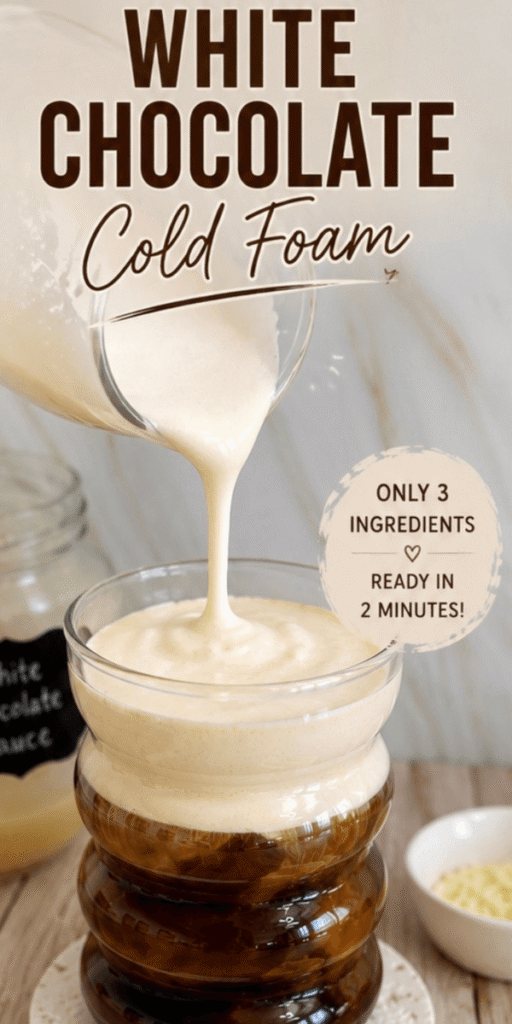 white chocolate cold foam recipe