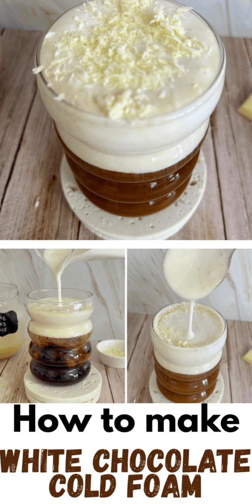 white chocolate cold foam 