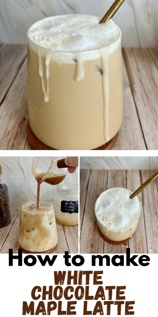 white chocolate maple latte recipe 