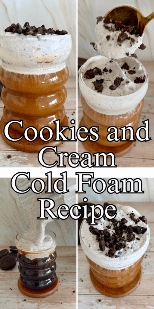 cookies and cream cold foam recipe