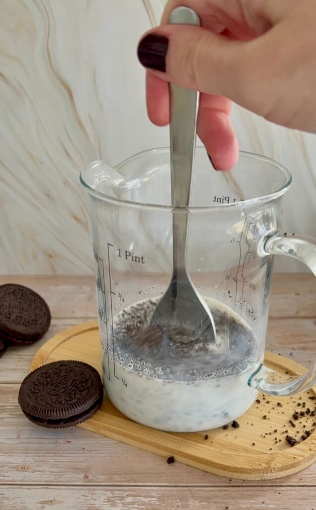 cookies and cream latte recipe
