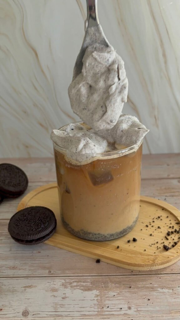 cookies and cream latte recipe