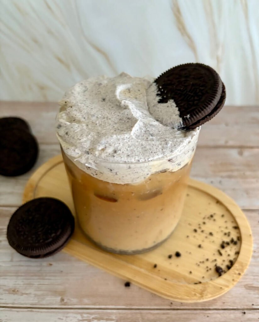 cookies and cream latte recipe