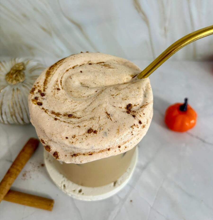 iced pumpkin spice latte recipe