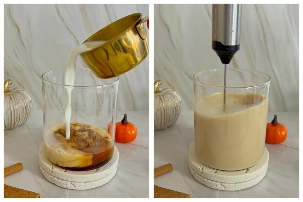 iced pumpkin spice latte 