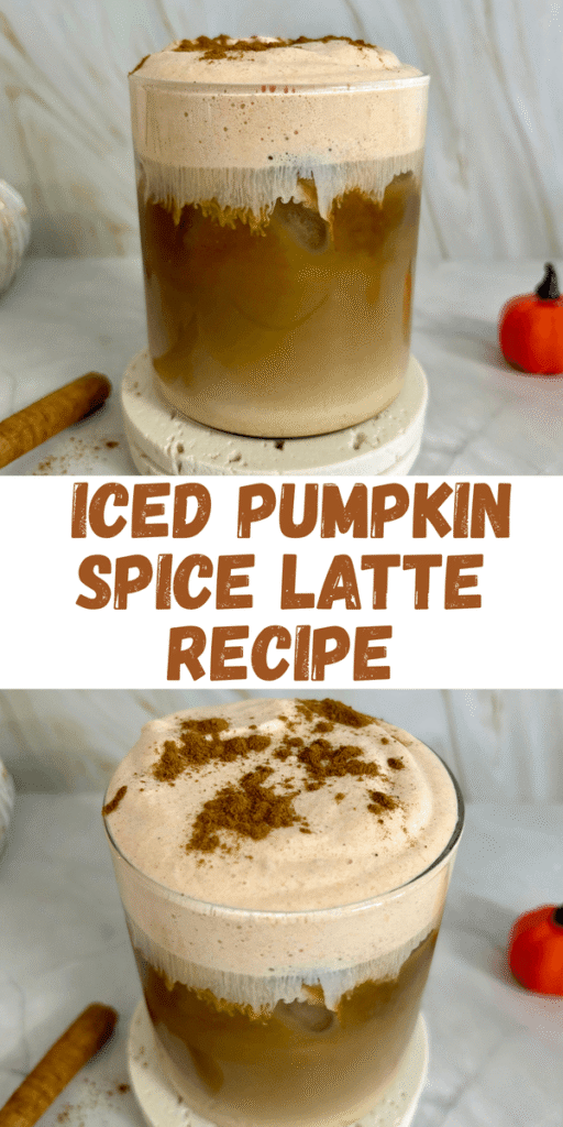iced pumpkin spice latte
