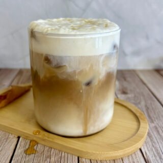 iced salted maple latte recipe