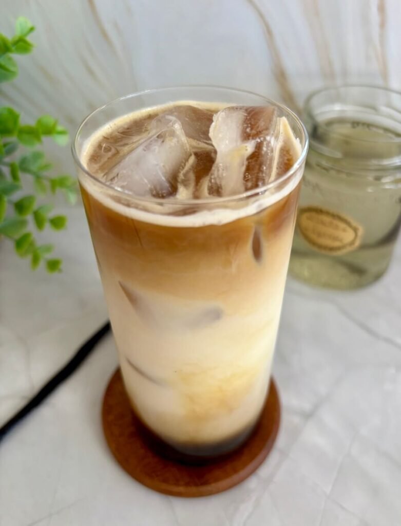 iced salted vanilla latte recipe