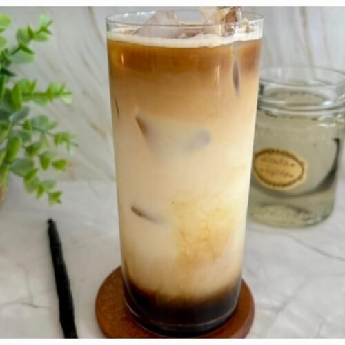 iced salted vanilla latte recipe