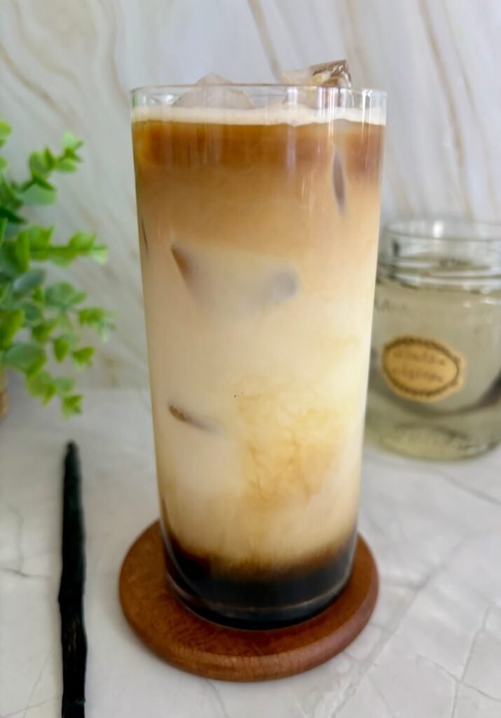 iced salted vanilla latte recipe