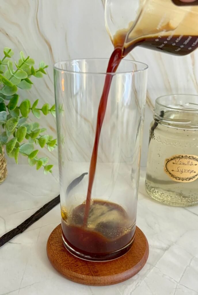iced salted vanilla latte recipe