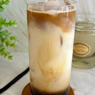 iced salted vanilla latte