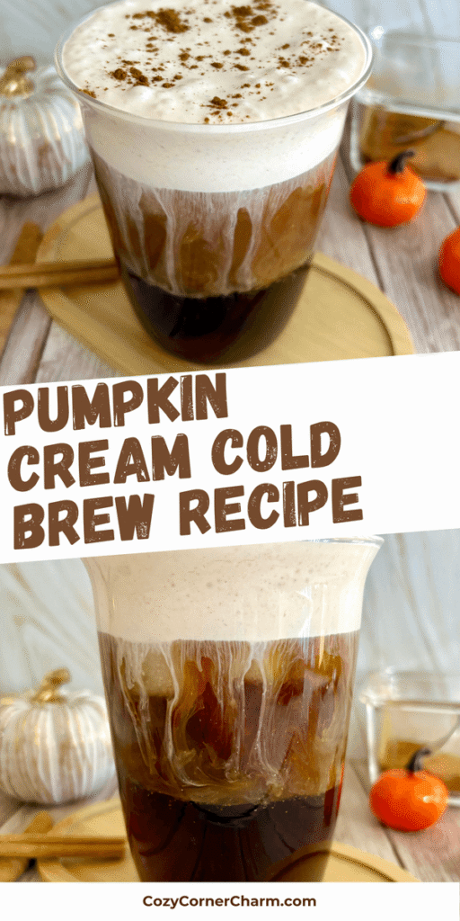 pumpkin cream cold brew recipe starbucks copycat