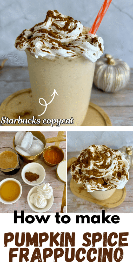 pumpkin spice frappuccino 