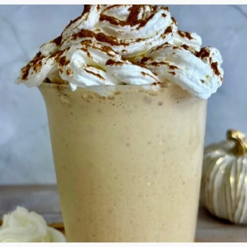 pumpkin spice frappuccino recipe