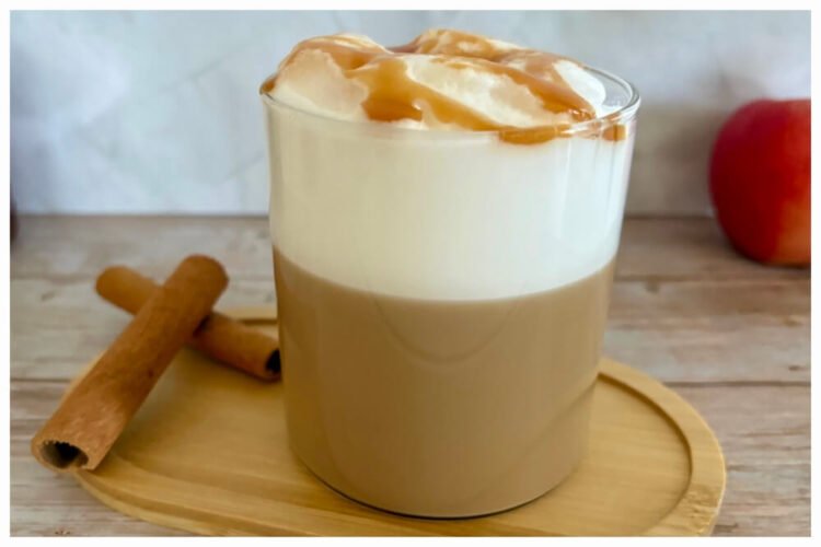 Apple Crisp Oatmilk Macchiato (Starbucks Copycat)