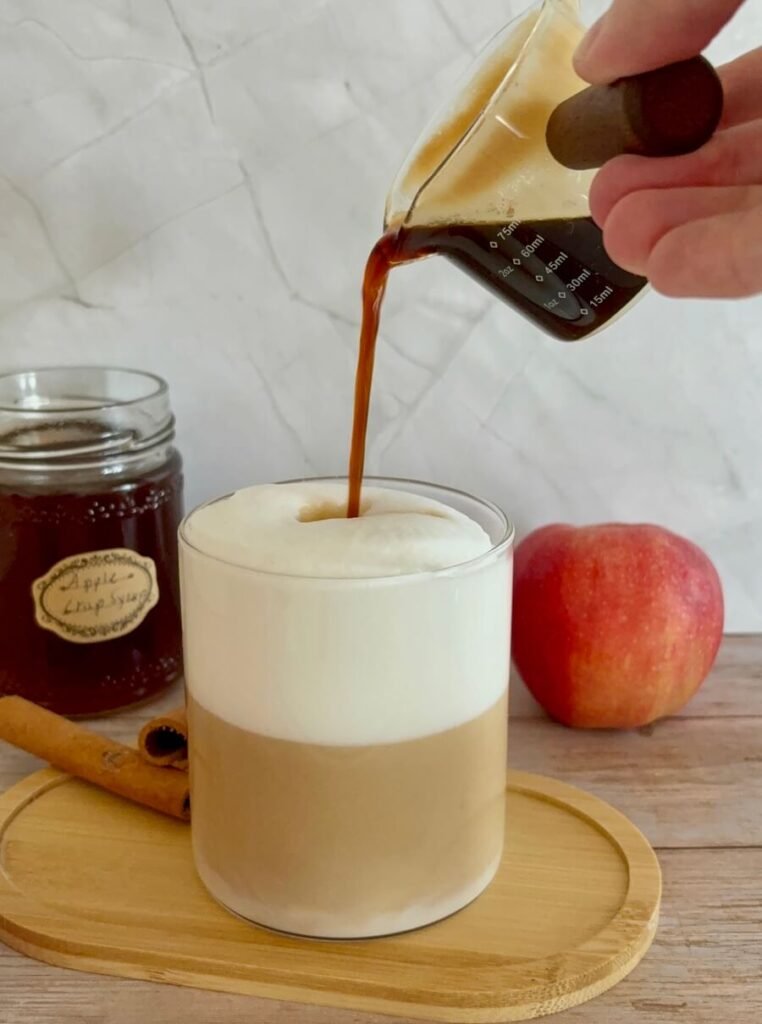 Apple Crisp Oatmilk Macchiato Starbucks Copycat