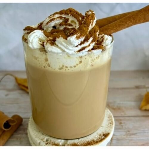 Hot pumpkin spice latte recipe