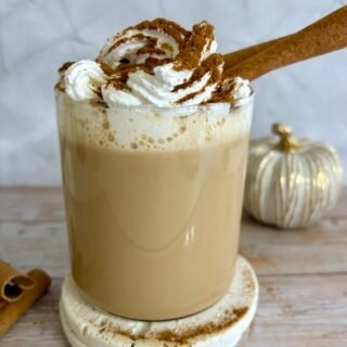Hot pumpkin spice latte recipe