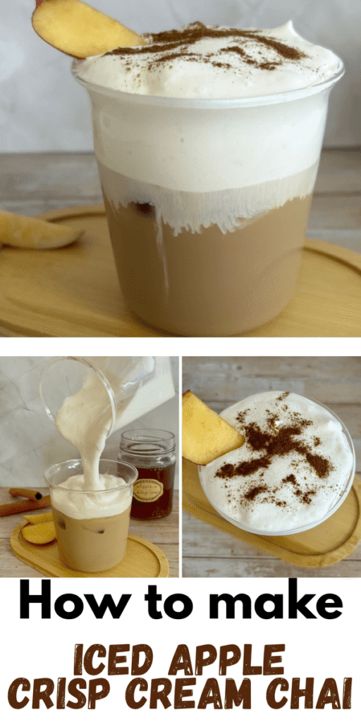 apple crisp cream chai