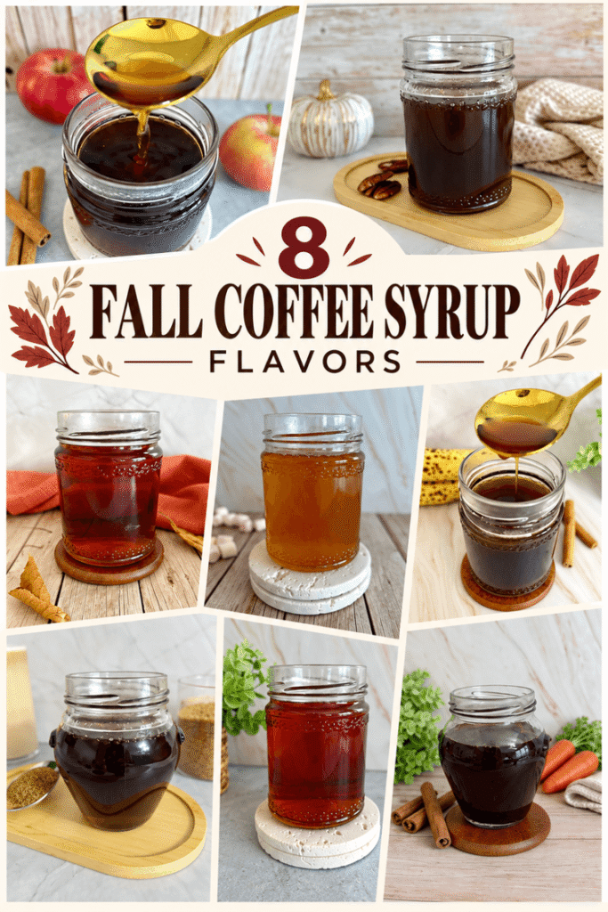 fall coffee syrups 