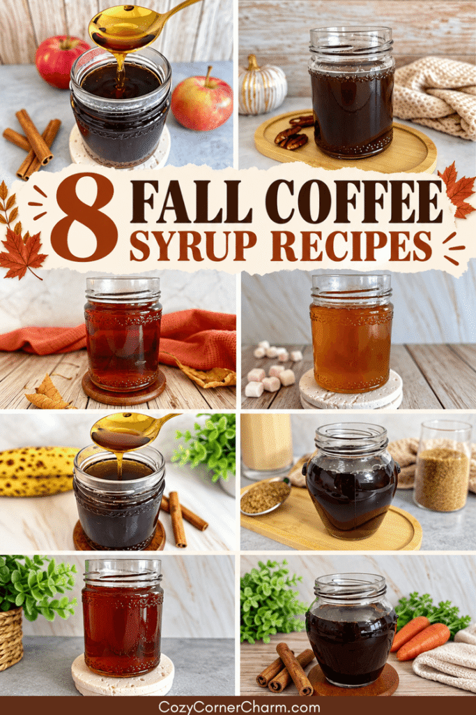 fall coffee syrups 