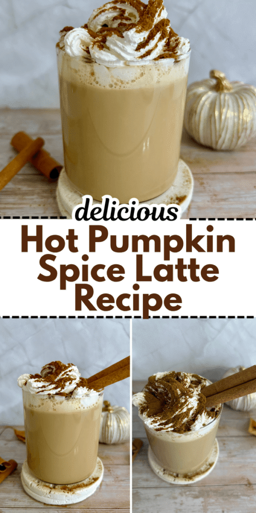 Hot pumpkin spice latte recipe 