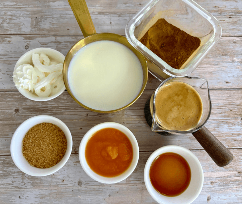 Hot pumpkin spice latte recipe 