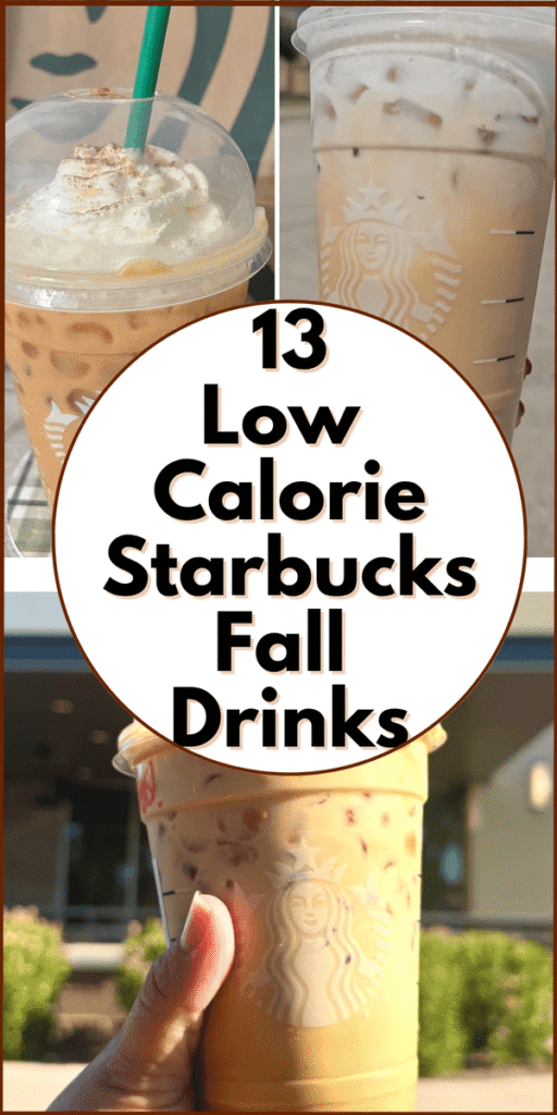low calorie starbucks fall drinks