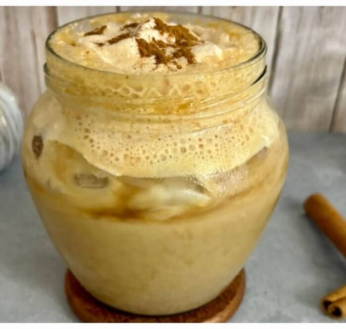 Iced Pumpkin Cream Shaken Espresso Recipe (Starbucks Copycat)