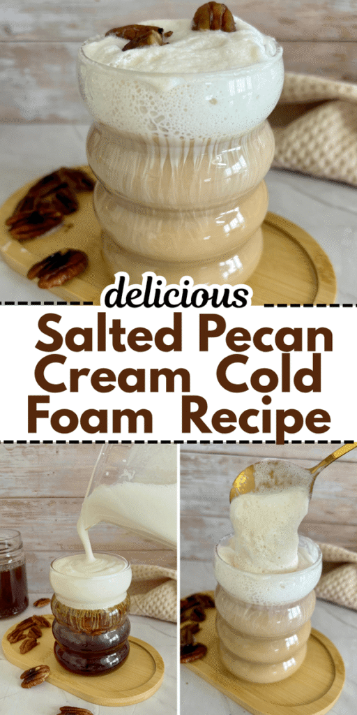 salted pecan cream cold foam recipe