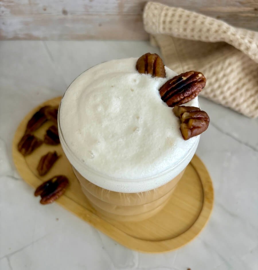 salted pecan cream cold foam recipe