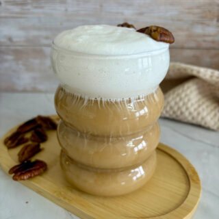 salted pecan cream cold foam