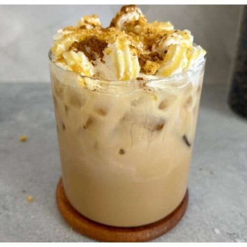 Iced Teddy Graham Latte recipe